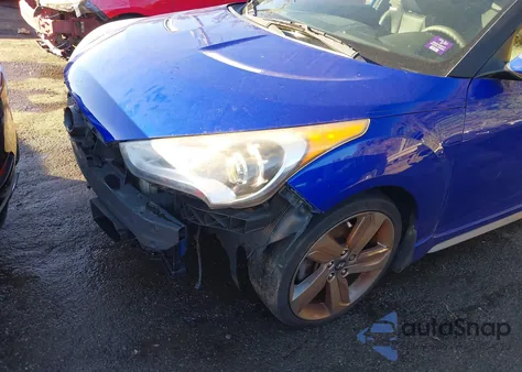 2013 Hyundai Veloster Turbo from USA, damaged, VIN KMHTC6AEXDU168126